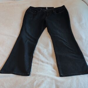 LOFT Curvy Boot Leg Dark Wash Jeans NWOT